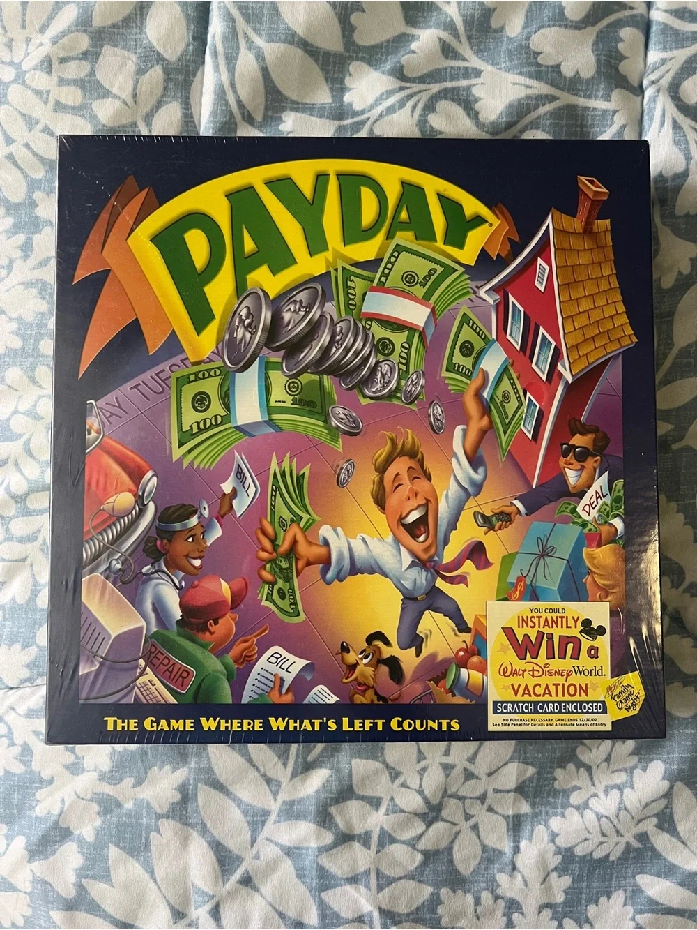 Payday Board Game - Colorful Money & Celebration Art